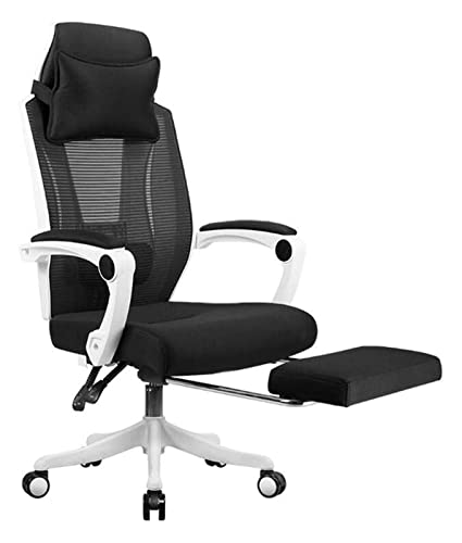 Gaming-Stuhl mit hoher Rückenlehne und Fußstütze, verstellbarer Drehstuhl, Computer-Bürostuhl von Generic