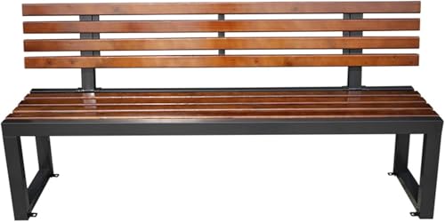 Gartenbank, Parkbank Außenbank Für Draußen, Außenbänke Wetterfest, Für Park Yard Patio Deck Rasen, 180X40X75cm von Generic