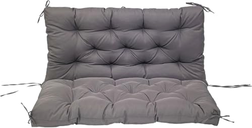 Gartenbankkissen Wasserdicht Terrassen Sitzkissen Outdoor Sofa Rückenlehnenkissen Für 2–3 Sitzbänke Terrasse Garten Und Außenbereich(#5,40 * 40 * 4 in) von Generic