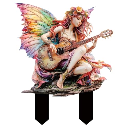 Gartenfee, Blumenvase Dekoration, Topfpflanzendekoration, Vistaprint Blumentopf Dekoration Gartenfee - Gartenstapel, kleine Wichtelfigur von Generic