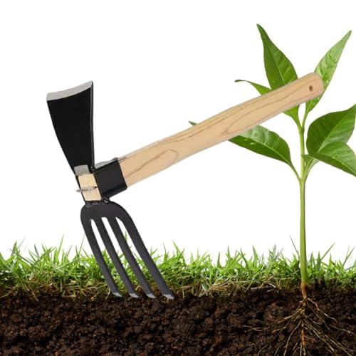 Gartenhacke – Rasenrechen, Gartengeräte für Haushacke, Hacke und Gartenfräse, kleine Handkultur für Gartenarbeit, Unkraut, Bodenbearbeitung von Generic