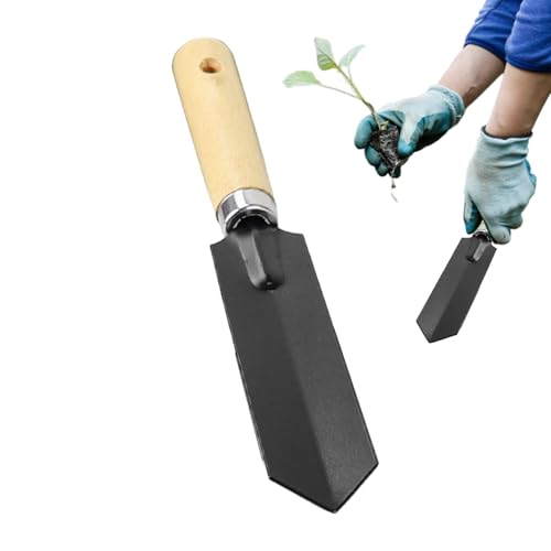 Gartenschaufel Handwerkzeug Kelle Gartenwerkzeug Handkelle Handkelle Handkelle | Gartenkelle Umpflanzkelle mit Holzgriff - Unkrautkelle Garten Unkrautkelle Blumenerde zum Anpflanzen Graben von Generic