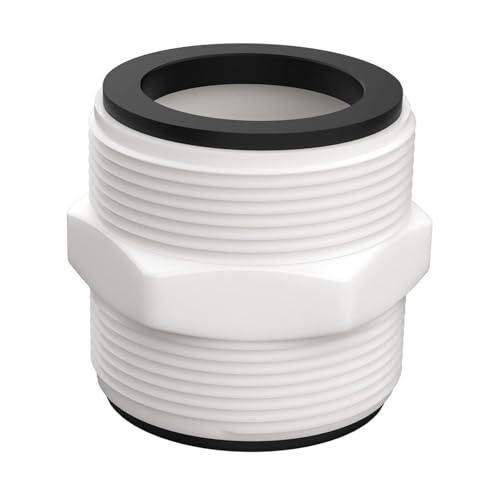 Gartenschlauch Adapter, Poolschlauch Extender - Poolverbinder Ersatz mit 2L Gelenkringen - Wasserdichter Schwimmteich Verlängerungsadapter, conexi Gartenschlauch Adapter, Poolschlauch Extender - Poolverbinder Ersatz mit 2L Gelenkringen - Wasserdichter Schwimmteich Verlängerungsadapter, conexi von Generic