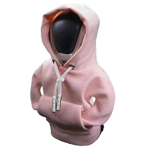 Gear Knob Cover,Lustiger Auto-Shifter-Hoodie,Universal Gear Knob Hoodie Shifter Für Auto-Schalthebel,Automatic Gear Knobs Cover For Decorative, Car Gear Shift Knob Cover Hoodie von Generic