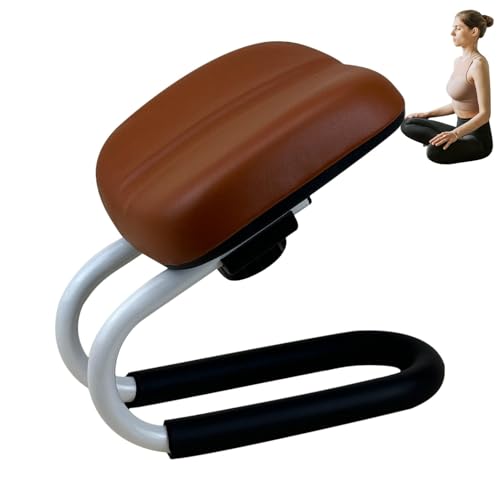 Gebetshocker - tragbarer Stuhl für -Yoga-Studio, Meditationszubehör, Gebetsbank für die Knie zu Hause, verstellbarer Metall-Kniehocker mit Kissen Gebetshocker - tragbarer Stuhl für -Yoga-Studio, Meditationszubehör, Gebetsbank für die Knie zu Hause, verstellbarer Metall-Kniehocker mit Kissen von Generic