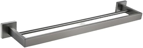 Gebürstetes Graues Badezimmerzubehör Edelstahl Gun Metal Handtuchhalter Toilettenpapierhalter Bademantel Haken Handtuchhalter Wc-Hardware, 1 Bar Set 60cm Gebürstetes Graues Badezimmerzubehör Edelstahl Gun Metal Handtuchhalter Toilettenpapierhalter Bademantel Haken Handtuchhalter Wc-Hardware, 1 Bar Set 60cm von Generic