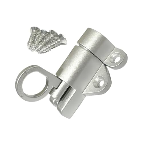 Gefederter Türriegel – Bolzen aus Aluminium, schwerer Service, automatische Verriegelung, Gleitschiene | Kit Installationsmaterial für den Innen- und Außenbereich mit Montageschrauben Gefederter Türriegel – Bolzen aus Aluminium, schwerer Service, automatische Verriegelung, Gleitschiene | Kit Installationsmaterial für den Innen- und Außenbereich mit Montageschrauben von Generic