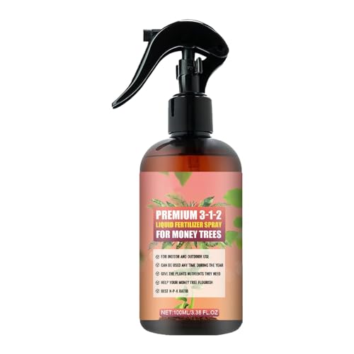 Geldbaumdünger – Flüssige Pflanzennährstoffe | Geldbaumspray | Pflanzendünger flüssig | Flüssige Pflanzennahrung | Professioneller flüssiger Bonsai-Pflanzendünger für einen gesunden Geldbaum, 100 ml von Generic