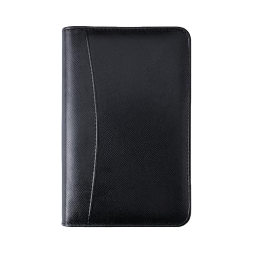 Geldbinder-Organizer - A6 PU Leder Sparbuch Binder Wasserdicht Budget Binder | Binder für Geldumschlag mit Taschenrechner Set 'Geldorganizer mit c von Generic