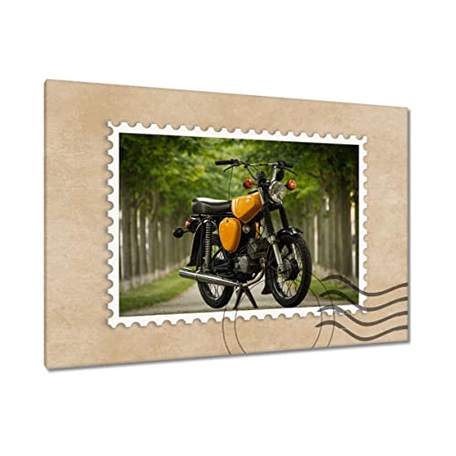 Gemälde auf Leinwand, Dekoration "The Simson Classic Moped", 60 x 40 cm, H10092M_WEPC1E von Generic