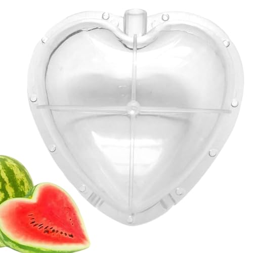 Gemüseformen zum Anbau von Schimmelpilzen aus Obst | Sapodilla Herzfruchtdruck - atmungsaktives Lochdesign, wiederverwendbares Formwerkzeug für den Urlaub Mat von Generic