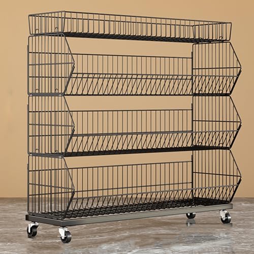 Gemüseregal Kommerzieller Supermarkt-Obst- und Gemüseregal-Organizer, Einzelhandelsdisplay, Marktregal, großer 5-lagiger Kartoffeldisplayständer, Organizer-Halter für Supermärkte, Drogerien Gemüseregal Kommerzieller Supermarkt-Obst- und Gemüseregal-Organizer, Einzelhandelsdisplay, Marktregal, großer 5-lagiger Kartoffeldisplayständer, Organizer-Halter für Supermärkte, Drogerien von Generic