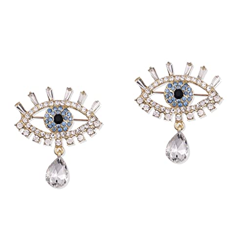 Generic 2 Stücke Auge Brosche Strassauge Augenstreifen Kristall Wassertropfen Tränen Brosche Pin Hochzeit Party Geschenke Abzeichen Glitter Schmuck Cardigan Corsage Generic 2 Stücke Auge Brosche Strassauge Augenstreifen Kristall Wassertropfen Tränen Brosche Pin Hochzeit Party Geschenke Abzeichen Glitter Schmuck Cardigan Corsage von Generic