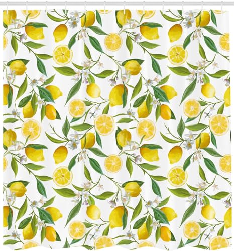 Generic 3D Duschvorhang 240x200 Zitrone Duschvorhang Zitrone Bad Vorhang Antischimmel Wasserdicht Duschvorhänge Textil Polyester für Badezimmer Badewannen mit 12 Haken a1770 Generic 3D Duschvorhang 240x200 Zitrone Duschvorhang Zitrone Bad Vorhang Antischimmel Wasserdicht Duschvorhänge Textil Polyester für Badezimmer Badewannen mit 12 Haken a1770 von Generic