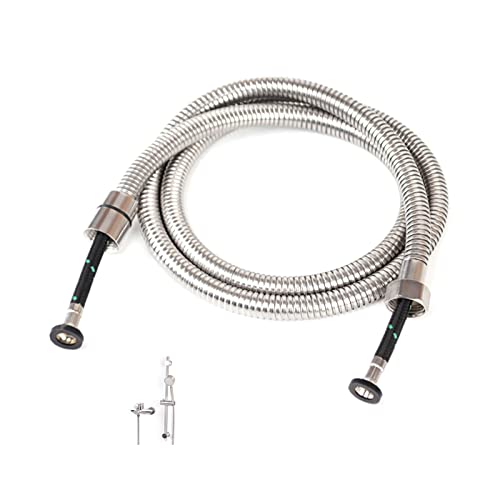 Generic A34R Verschiedene universelle Multifunktions Handbrausen mit Duschkopfhalterung, Booster Duschkopf mit Schlauch,wassersparende Duschbrause (Duschschläuche), Edelstahl von Generic