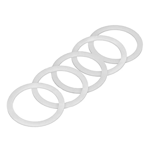 Generic Abzeichenmaschinendichtung, Abzeichenmaschine Schimmelpilzdichtung 5 Stcs Abzeichenmaschine Dichtungsmaschine Sterbe Sterbe Ersatz -Abstandshalter -Auxiliary Werkzeug (58MM) von Generic