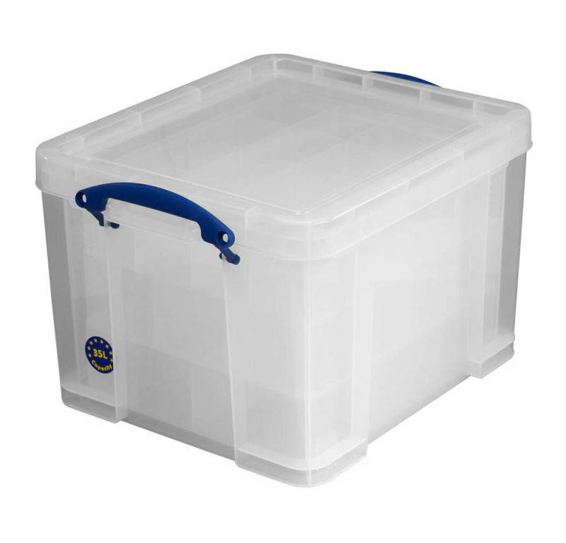 Generic Aufbewahrungsbox Really Useful Box Aufbewahrungsbox 35,0 l - transparent - 48x39x31cm (1 St) von Generic