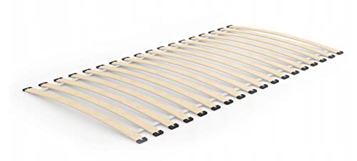 Generic BDW Holztech Rollrost Flex - 22 LEISTEN Hochwertiger extra starker Lattenrost aus heimischen Wäldern - Rolllattenrost ||Viele Größen|| (100x200) von Generic