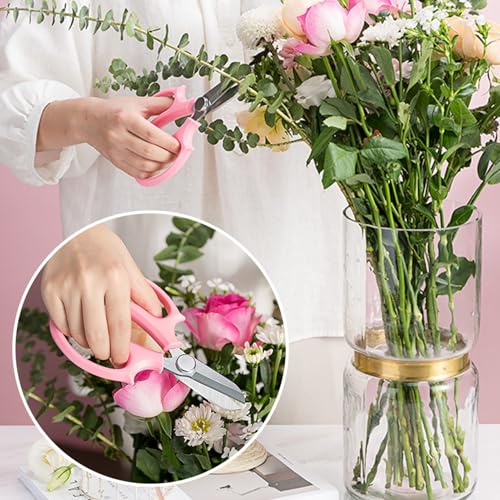 Generic Beschneidung von Scheren für Gartengartengartenblumen -Schnittschere Edelstahl Breite Kopfblumenschere (5PCS) von Generic