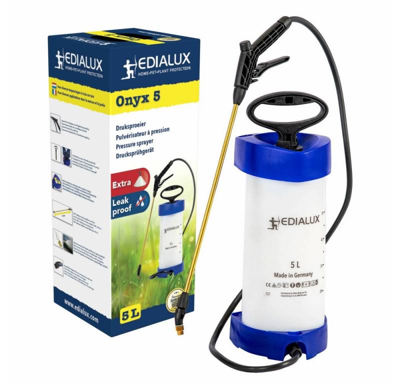 Generic Bewässerungssystem Drucksprüher Onyx mit Sprühkappe, 5L, (1-tlg) von Generic