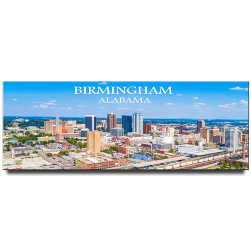 Generic Birmingham Panorama-Kühlschrankmagnet, Alabama, Reise-Souvenir Generic Birmingham Panorama-Kühlschrankmagnet, Alabama, Reise-Souvenir von Generic