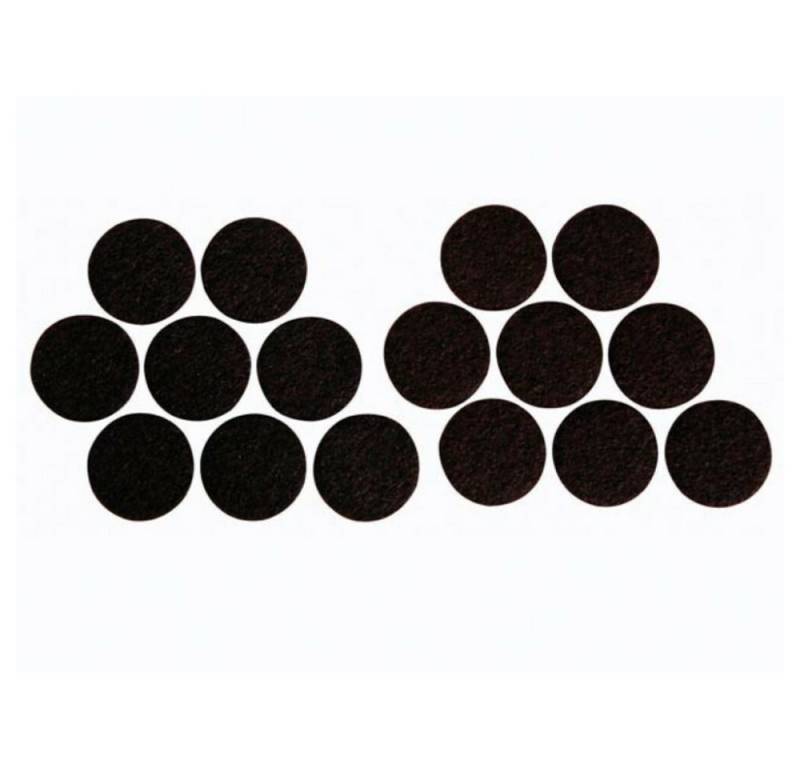Generic Bodenschutzmatte FILZGLEITER - RUND 25 mm - 16 St., 1-St. von Generic