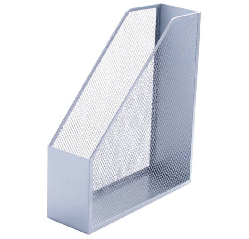 Generic Buchstütze Stehsammler Metall silber (1 St) von Generic