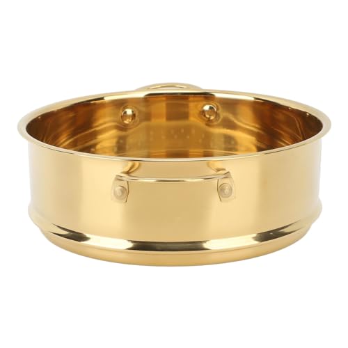 Generic Dampfentwässerungskorb, Dampfkorb 304 Edelstahl Anti -Calcio für Brötchen (GOLD) von Generic