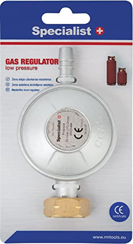 Specialist+ Druckminderer für Gaskocher, 37 mbar I Gasdruckregler für Propan, Butan Gasflasche I Heizstrahler Gaskartusche, Lötkolben ideal für Gasgrills, Heizstrahler, Hockerkocher, Gaskocher Specialist+ Druckminderer für Gaskocher, 37 mbar I Gasdruckregler für Propan, Butan Gasflasche I Heizstrahler Gaskartusche, Lötkolben ideal für Gasgrills, Heizstrahler, Hockerkocher, Gaskocher von Specialist+