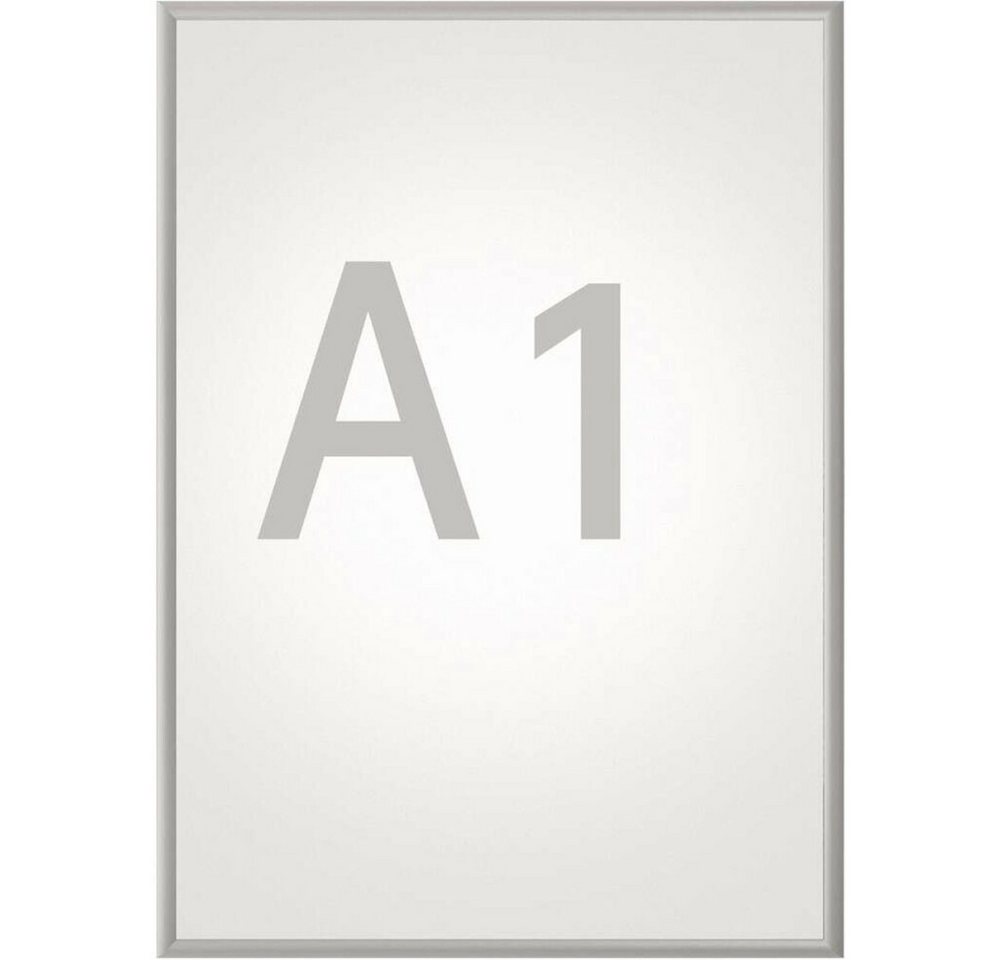 Generic Einzelrahmen MAUL Klapprahmen Standard - silber - 62,5x87,0cm, (1 St) von Generic