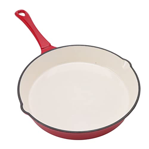 Generic Emaillierte Gusseisere Pfanne, Keramikbeschichtete Gusseisen -Kochgeschirr -Emaille Gusseisen Pfannen mit Rotem Langem Griff Emailliertes Gusseisenpfanne Zum Braten, Schmieren, Braten, Grillen Generic Emaillierte Gusseisere Pfanne, Keramikbeschichtete Gusseisen -Kochgeschirr -Emaille Gusseisen Pfannen mit Rotem Langem Griff Emailliertes Gusseisenpfanne Zum Braten, Schmieren, Braten, Grillen von Generic