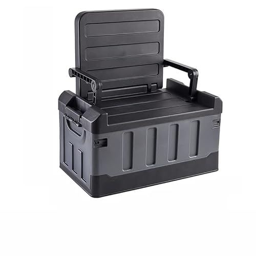 Generic Faltbare Großraumbox Kunststoffbox Multifunktionsbox Stuhlbox (Schwarz) von Generic