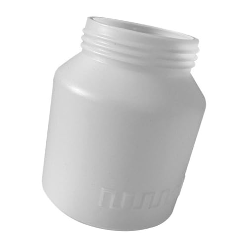 Generic Farbdose Nachfüllbehälter Farbbehälter für Elektrische Sprühsysteme mit Abnehmbarer Konstruktion Und Hoher Kapazität für Heimwerkerproje, PP 800ML von Generic