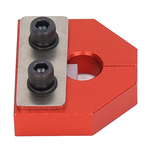 Generic Filamentschweißeranschluss, Aluminiumlegierung Filament Schweißer Gut übereinstimmen Standard Design für PLA (Rot) von Generic