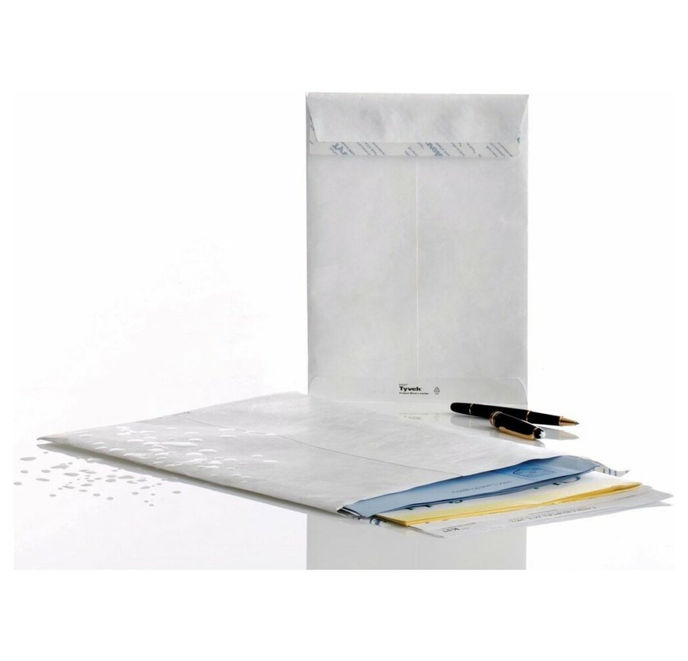 Generic Hängeregistereinsatz BONG Versandtaschen TyvekÂ® Pocket DIN B4 ohne Fenster - weiß - 100Stk (1 St) von Generic