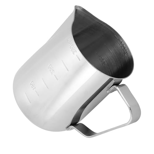 Generic Kerzengießkrug, Edelstahl -Wachs -Schmelzkrug Doppelkessel Wachs Schmelztopf Edelstahl Kerze Making Pitcher Kerze Making Gossen Griff Konstruiert (350 ml Wachsbecher) von Generic