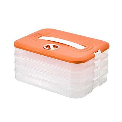 Generic Kühlbox 4-lagig Kühlschrank Organizer Aufbewahrungsbox mit Datumsetikett Stapelbarer Aufschnittbox Lebensmittelbehälter 30,5 x 23 x 15 cm Generic Kühlbox 4-lagig Kühlschrank Organizer Aufbewahrungsbox mit Datumsetikett Stapelbarer Aufschnittbox Lebensmittelbehälter 30,5 x 23 x 15 cm von Generic