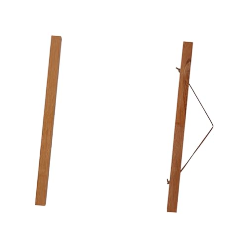 Generic Magnetischer Posterbügel Moderne Hängende Bilderrahmen Sägemehl Fotorahmen Holz Fotorahmen für Wändekarte Leinwand Kunstwerke (50cm) von Generic