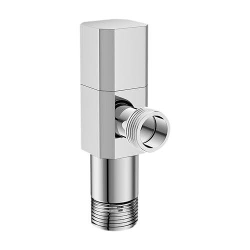 Generic Messing-Eckventil, Anschlussventile, Absperrventil, 1/2 Zoll Einlass-/Auslasskaliber für Badewanne, A von HuadaXtai