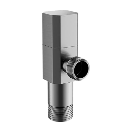Generic Messing-Eckventil, Anschlussventile, Absperrventil, 1/2 Zoll Einlass-/Auslasskaliber für Badewanne, B von HuadaXtai
