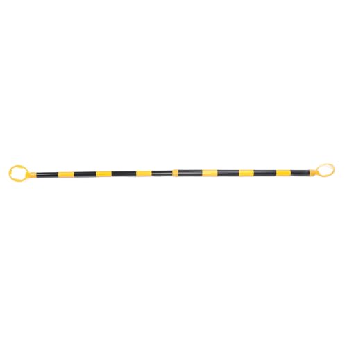 Generic Multifunktional Erweiterbarer Verkehrskegel -Bar -Warnschild für Veranstaltungsorte 1 X Renner Kegelstange (Gelb Schwarz) von Generic
