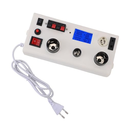 Generic Multifunktionales LED-LAMP-Lampen-Tester-Tester-Tester-Tester-in-In-Schnittstelle für Treiberleistung [OnSite-Test] [Halteles Materialien] (EU-Stecker 85-265V) von Generic