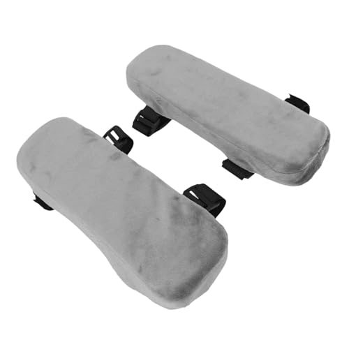 Generic Office Chair Plags Pillow, Einstellbarer Gürtelstuhl 2 PCs Universal Stabile PCs für das Büro (GREY) von Generic