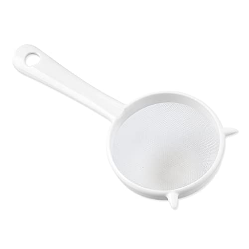 PULABO Küche Handheld Wiederverwendbare Kunststoffsieb Mesh Teeblatt Sieb Mehl Sieb Sieb Küchenzubehör tragbar PULABO Küche Handheld Wiederverwendbare Kunststoffsieb Mesh Teeblatt Sieb Mehl Sieb Sieb Küchenzubehör tragbar von Generic