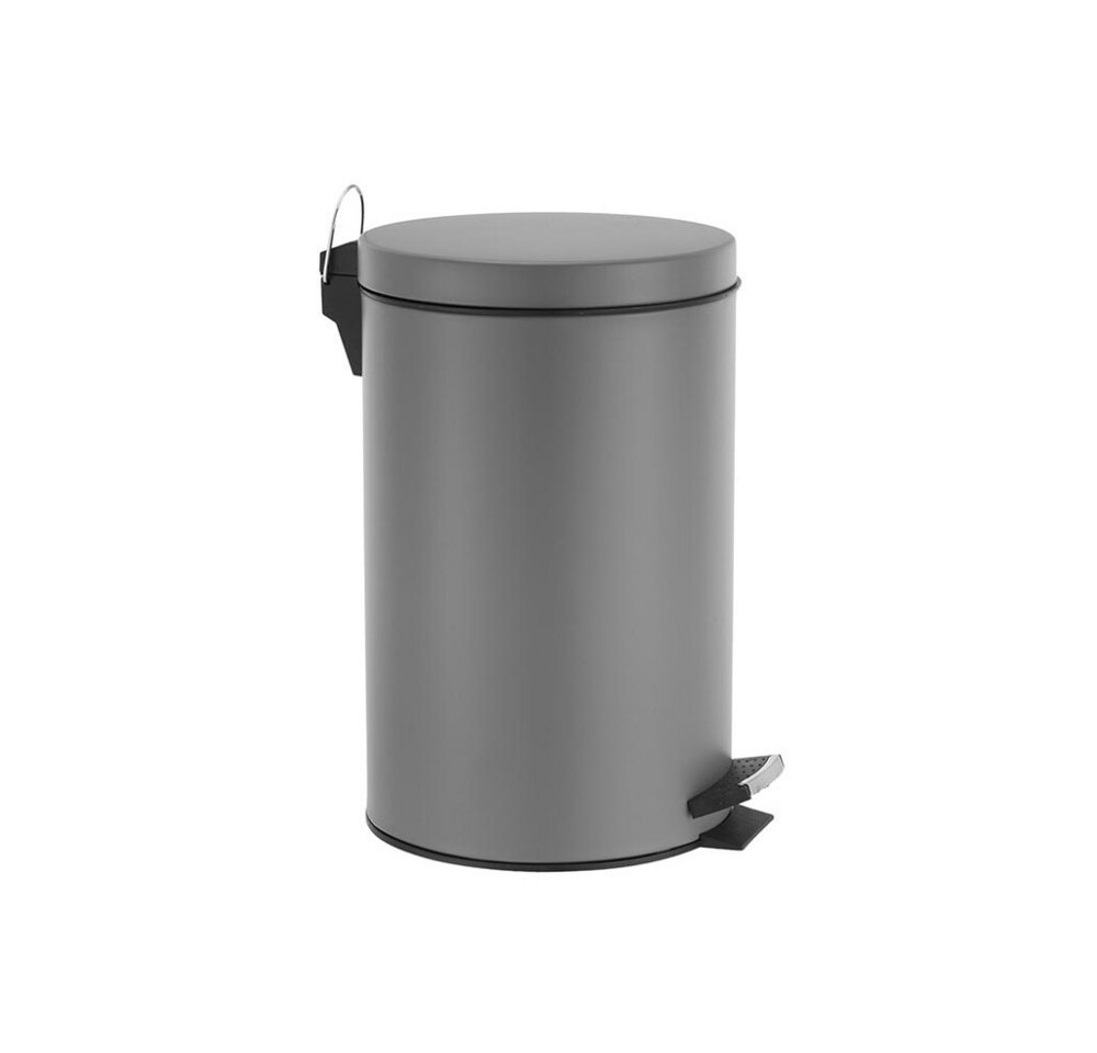 Generic Papierkorb Treteimer - 14 l - Metall gris von Generic