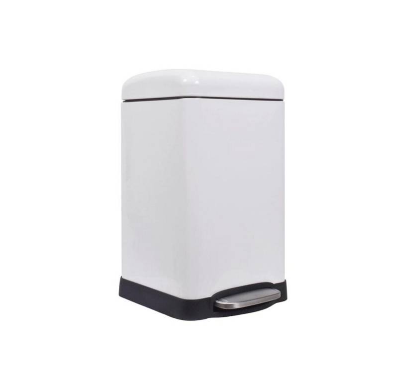 Generic Papierkorb Urban Eimer - 20 l - Quadratisch - Weiß matt von Generic