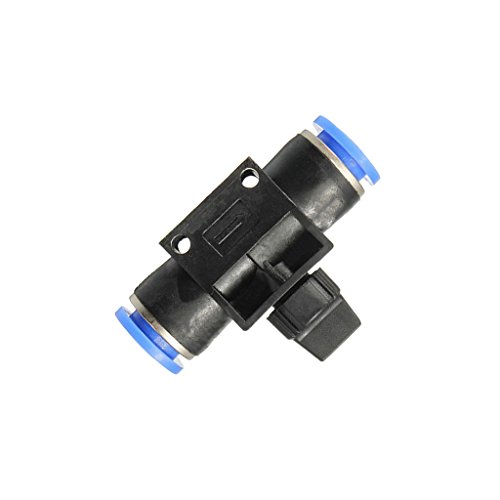 Generic Pneumatischen Kugelhahn Steckverbinder Schlauchanschluss Luft für Wasserschlauch Rohr - 8mm von Generic