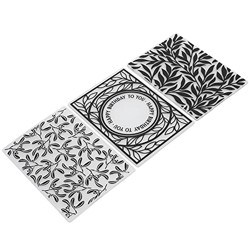 Generic Prägene Ordner, Prägenaufkleber -Ordner mit 3pcs Kunststoff Zum Erstellen von Karten Prägen Generic Prägene Ordner, Prägenaufkleber -Ordner mit 3pcs Kunststoff Zum Erstellen von Karten Prägen von Generic