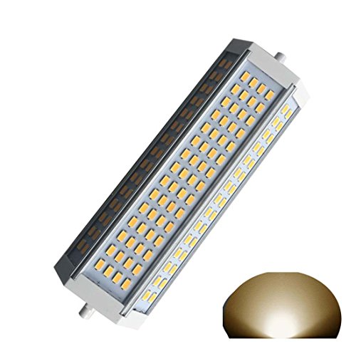 Generic R7s J189 LED Leuchtmittel dimmbar 50 W warmes Licht 3000 K AC230 V 4700lm Double Ended J LED Flutlicht für R7s 750 W Halogen Ersatz Lampe von Generic