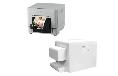 Generic RBA Druckerabdeckung mit abnehmbarem, benutzerdefiniertem Druckfach für DNP RX1HS (weiß) von Generic